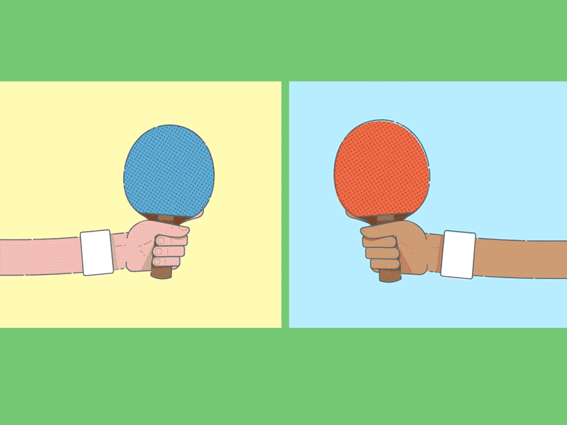 ping pong animated