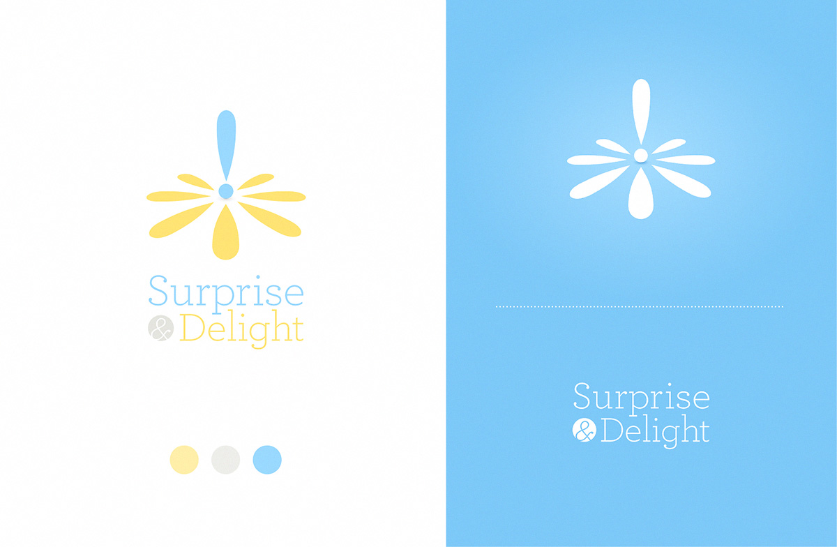 Surprise and Delight Brand Identity